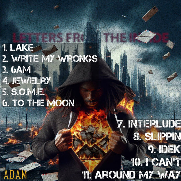 B.L.K. ADAM - LETTERS FROM THE INSIDE (MP3)