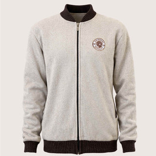 OR FLEECE LINED ZIP CARDIGAN