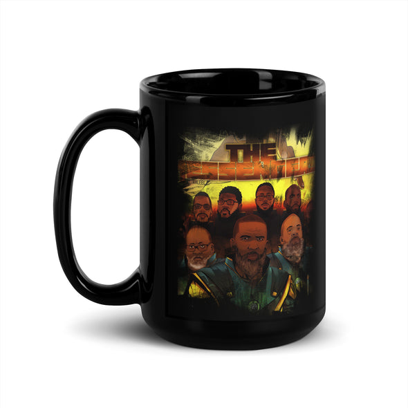 JAHLEEL MUSIC - THE MESSENGERS ALBUM - BLACK GLOSSY MUG