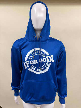 IUIC FUNDRAISE FOR GOD PULLOVER HOODED SWEATSHIRT