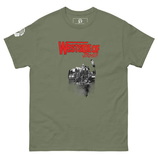 SIN CITY SAINTS - WEST OF JERUSALEM ALBUM - T-SHIRT (MULTI-COLOR)