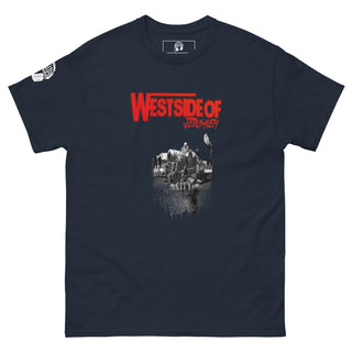 SIN CITY SAINTS - WEST OF JERUSALEM ALBUM - T-SHIRT (MULTI-COLOR)