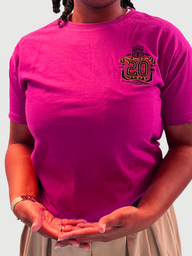 Women's IUIC 20th Anniversary Embroidered Tee