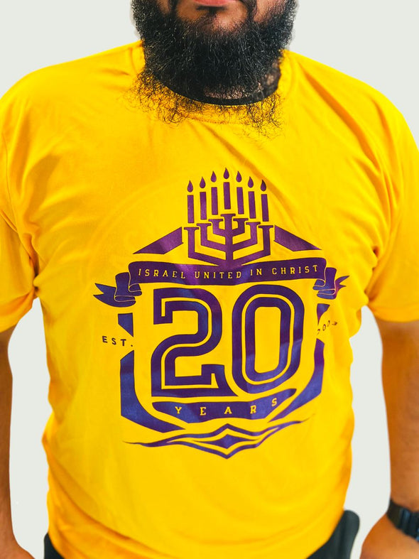 GOLD IUIC 20th Anniversary Dri Fit Men's Tee