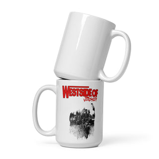 SIN CITY SAINTS - WEST OF JERUSALEM ALBUM - WHITE GLOSSY MUG