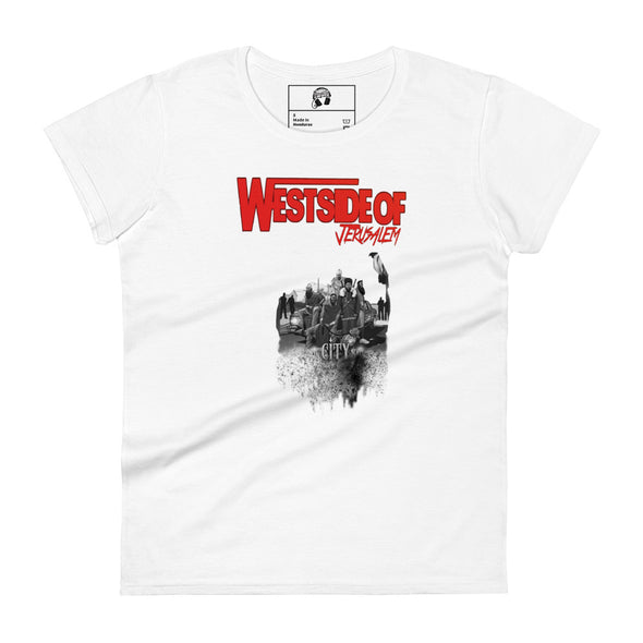 SIN CITY SAINTS - WEST OF JERUSALEM ALBUM - WOMEN'S T-SHIRT (WHITE)