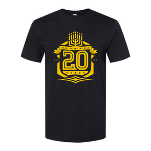 BLACK IUIC 20th Anniversary Men's Tee