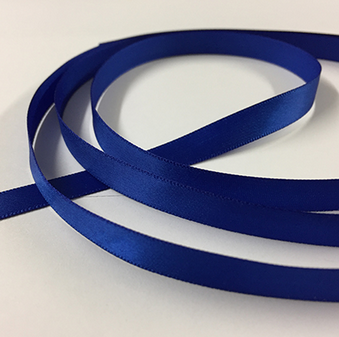 ROYAL BLUE SATIN RIBBON