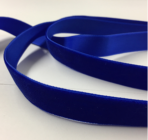 ROYAL BLUE VELVET RIBBON