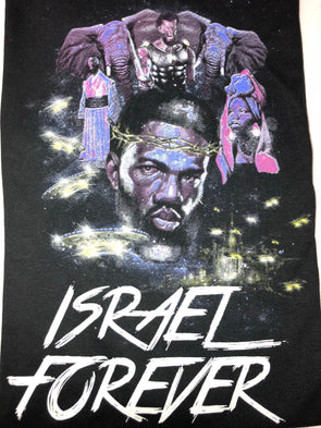ISRAEL FOREVER FRINGED T-SHIRT