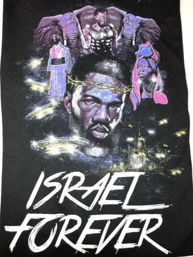 ISRAEL FOREVER FRINGED T-SHIRT