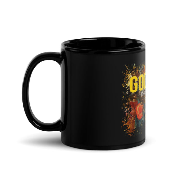 GODHEAD - THESE THREE ARE ONE ALBUM - BLACK GLOSSY MUG