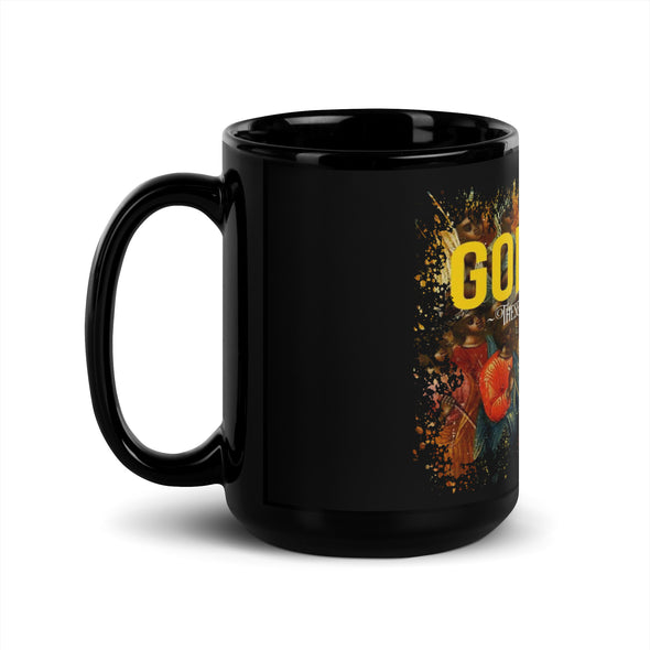 GODHEAD - THESE THREE ARE ONE ALBUM - BLACK GLOSSY MUG