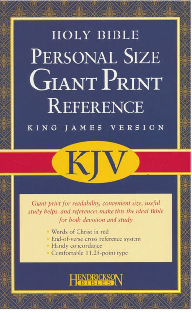 KING JAME VERSION BIBLE (COMFORT PRINT)