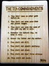 Natural Carved Wood Plaques