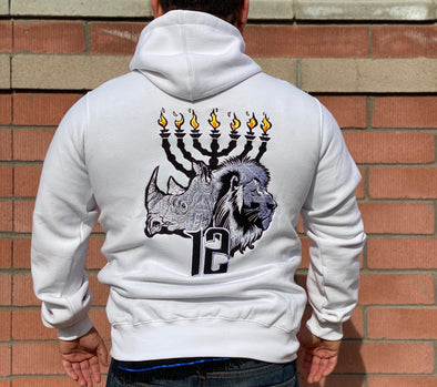 MEN'S "12" TWO KINGDOMS HOODED SWEATSHIRT