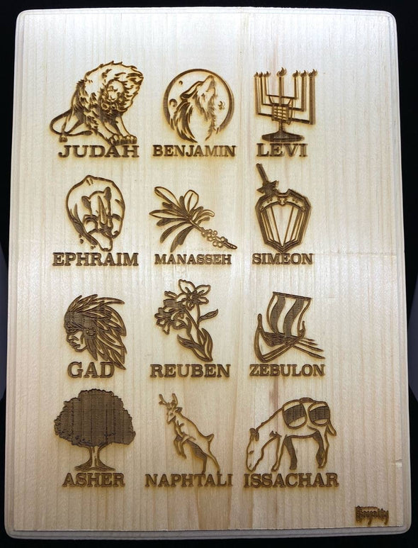 Natural Carved Wood Plaques