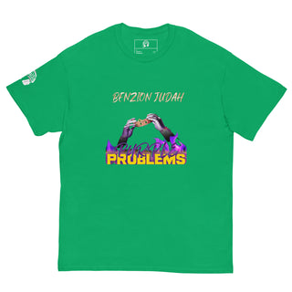 BENZION JUDAH - PURPLE PROBLEMS - T-SHIRT (MULTI-COLOR)