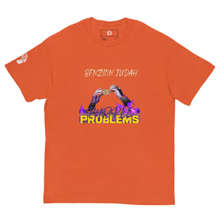 BENZION JUDAH - PURPLE PROBLEMS - T-SHIRT (MULTI-COLOR)