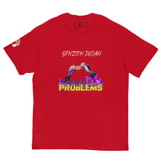 BENZION JUDAH - PURPLE PROBLEMS - T-SHIRT (MULTI-COLOR)