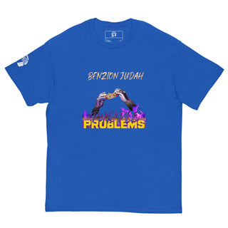 BENZION JUDAH - PURPLE PROBLEMS - T-SHIRT (MULTI-COLOR)