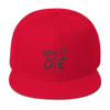 Repent or Die Premium Snapback Hat Red