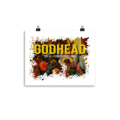 GODHEAD - THESE THREE ARE ONE ALBUM - PHOTO PAPER POSTER