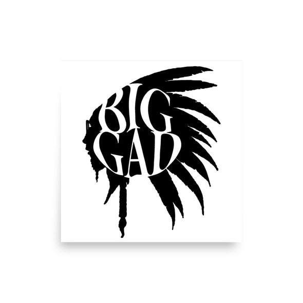 BIG GAD - FOOL PROOF ALBUM - PHOTO PAPER POSTER