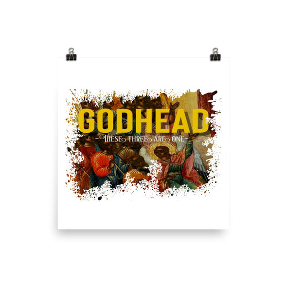 GODHEAD - THESE THREE ARE ONE ALBUM - PHOTO PAPER POSTER