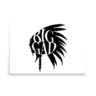 BIG GAD - FOOL PROOF ALBUM - PHOTO PAPER POSTER