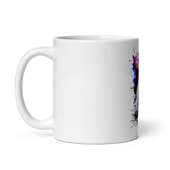 ABIDAN'S ALBUM - MY THRONE MY WISDOM - WHITE GLOSSY MUG