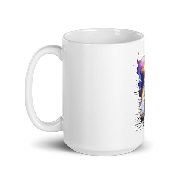 ABIDAN'S ALBUM - MY THRONE MY WISDOM - WHITE GLOSSY MUG